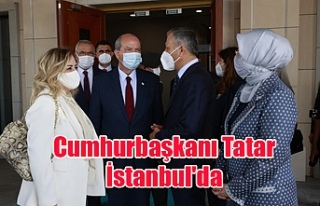 Cumhurbaşkanı Ersin Tatar İstanbul'da