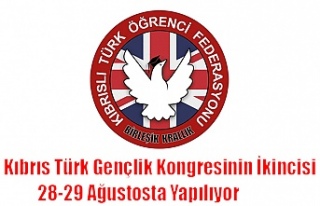 Kıbrıs Türk Gençlik Kongresinin İkincisi 28-29...