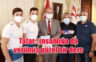 Tatar: Sporcularımızın uluslararası organizasyonlarda...