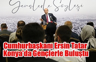 Cumhurbaşkanı Ersin Tatar Konya'da Gençlerle...