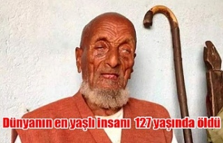 Dünyanın en yaşlı insanı Eritreli Tinsiew 127...