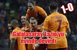 Galatasaray, Lazio'yu evinde devirdi