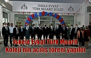 İskele Evkaf Türk Maarif Koleji'nin açılış...
