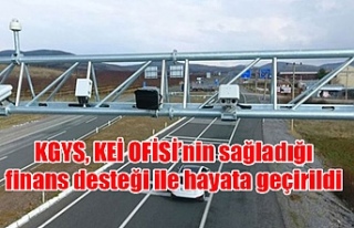KGYS, KEİ OFİSİ’nin sağladığı finans desteği...