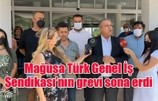 Mağusa Türk Genel İş Sendikası’nın grevi sona...