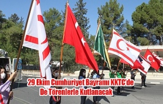 29 Ekim Cumhuriyet Bayramı KKTC’de De Törenlerle...