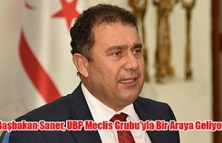 Başbakan Saner, UBP Meclis Grubu'yla Bir Araya...