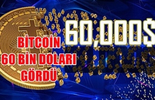 Bitcoin 60 bin doları gördü