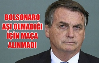 Brezilya Devlet Başkanı Bolsonaro aşı olmadığı...