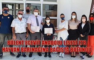 Bülent Ecevit Anadolu Lisesi LTB Hayvan Barınağına...