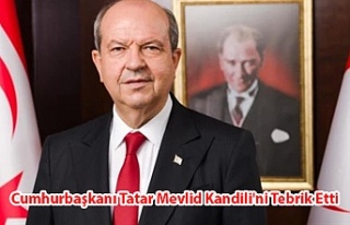 Cumhurbaşkanı Tatar Mevlid Kandili'ni Tebrik...