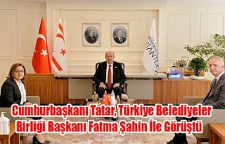 Cumhurbaşkanı Tatar, Türkiye Belediyeler Birliği...