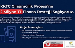 KEİ KKTC Girişimcilik Projesi’ne 2 milyon TL finans...