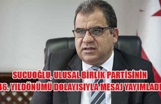 Sucuoğlu, Ulusal Birlik partisinin 46. yıldönümü...