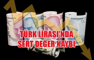 Türk Lirası'nda sert değer kaybı