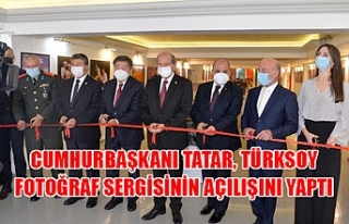 Cumhurbaşkanı Tatar, Türksoy fotoğraf sergisinin...