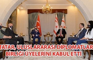 Cumhurbaşkanı Tatar, Uluslararası Diplomatlar Birliği...