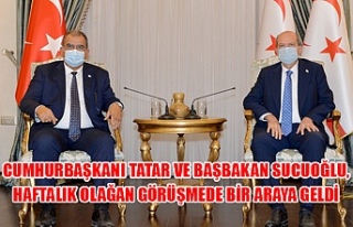Cumhurbaşkanı Tatar ve Başbakan Sucuoğlu, haftalık...