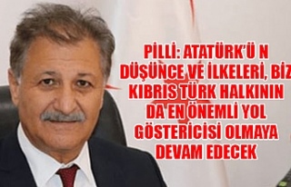 Pilli: Atatürk’ü n düşünce ve ilkeleri, biz...
