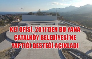 KEİ OFİSİ, 2011’den bu yana Çatalköy Belediyesi’ne...