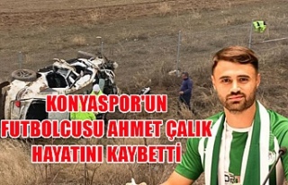 Konyaspor'un futbolcusu Ahmet Çalık hayatını...