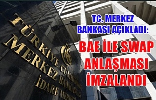 TC. Merkez Bankası açıkladı: BAE ile Swap anlaşması...