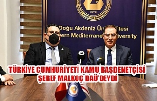 Türkiye Cumhuriyeti Kamu Başdenetçisi Şeref Malkoç...