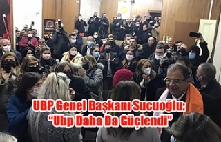 UBP Genel Başkanı Sucuoğlu: “Ubp Daha Da Güçlendi”