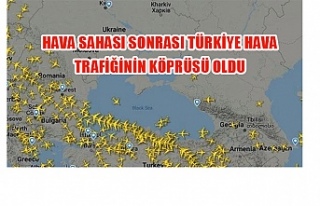 Hava sahası sonrası Türkiye hava trafiğinin köprüsü...