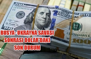 Rusya- Ukrayna savaşı sonrası Dolar'daki son...