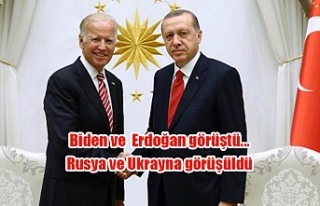 Biden ve Erdoğan görüştü... Rusya ve Ukrayna...