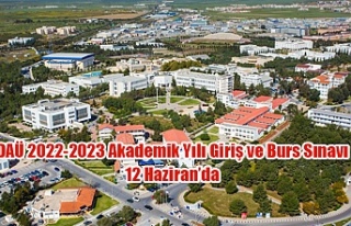 DAÜ 2022-2023 Akademik Yılı Giriş ve Burs Sınavı’nın,...