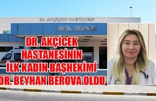 Dr. Akçicek Hastanesinin ilk kadın Başhekimi Dr....