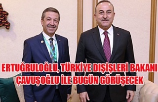 Ertuğruloğlu, Türkiye Dışişleri Bakanı Çavuşoğlu...