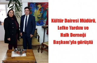  Kültür Dairesi Müdürü, Lefke Yardım ve Halk...