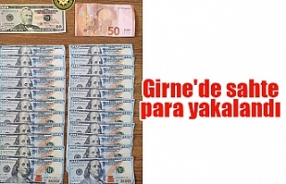 Girne'de sahte para yakalandı