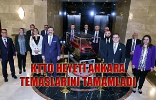 KTTO heyeti Ankara temaslarını tamamladı