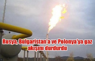 Rusya, Bulgaristan'a ve Polonya'ya gaz akışını...