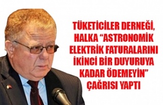 Tüketiciler Derneği, halka “astronomik elektrik...