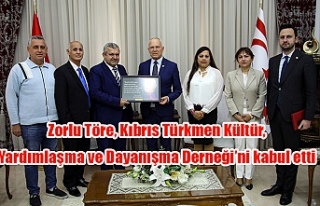 Zorlu Töre, Kıbrıs Türkmen Kültür, Yardımlaşma...
