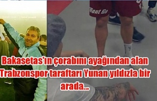 Bakasetas'ın çorabını ayağından alan Trabzonspor...