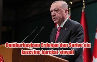Cumhurbaşkanı Erdoğan'dan Suriye'nin...