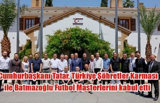Cumhurbaşkanı Tatar, Türkiye Şöhretler Karması...