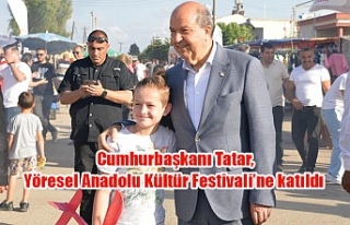 Cumhurbaşkanı Tatar, Yöresel Anadolu Kültür Festivali’ne...