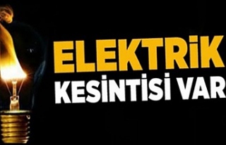 Lefke bölgesinde 3 saatlik elektrik kesintisi
