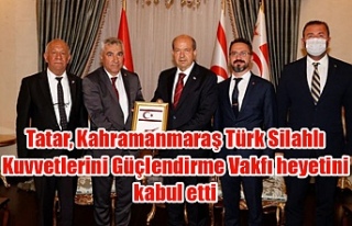 Tatar, Kahramanmaraş Türk Silahlı Kuvvetlerini...
