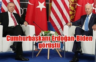 Cumhurbaşkanı Erdoğan-Biden görüştü