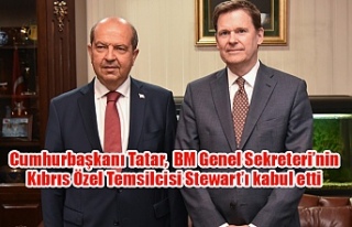 Cumhurbaşkanı Tatar, BM Genel Sekreteri’nin Kıbrıs...