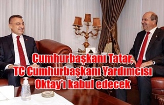 Cumhurbaşkanı Tatar, TC Cumhurbaşkanı Yardımcısı...