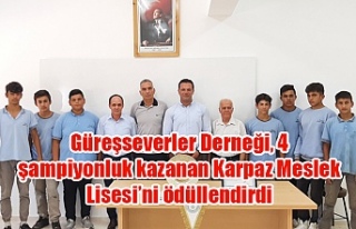 Güreşseverler Derneği, 4 şampiyonluk kazanan Karpaz...